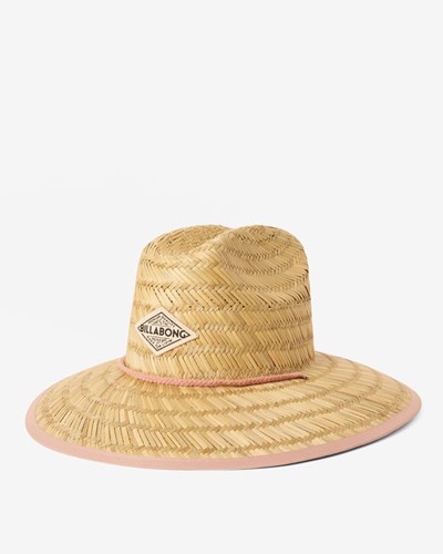 Billabong Tipton Straw Lifeguard Hat Rosas | WZRUYB508