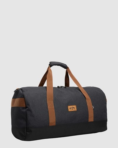 Billabong Transit Duffle Bag Black/Tan | IBDHSX360