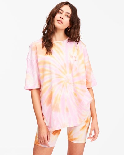 Billabong True Boy Surf Corta Sleeve T-Shirt Tie Dye | AVRXLM265