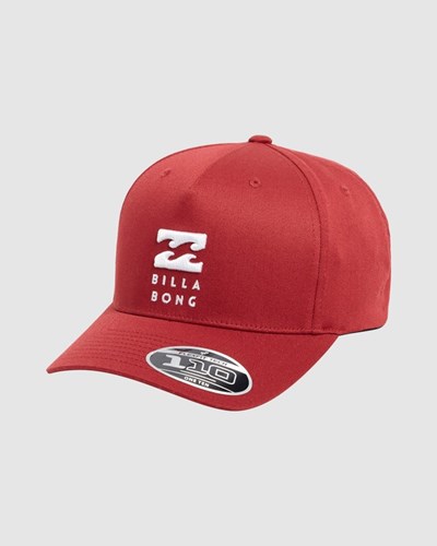 Billabong United Flexfit 110 Snapback Hat Brick | PTGDVQ543