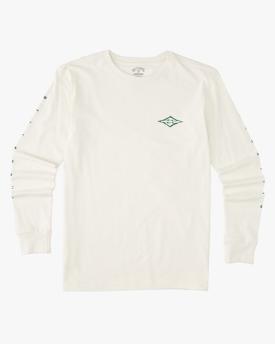 Billabong Unity Long Sleeve T-Shirt Blancas | GFYQOZ286