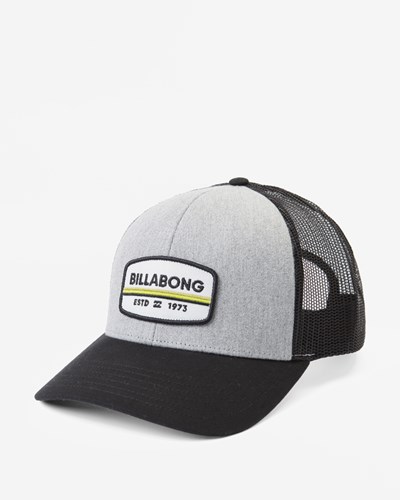 Billabong Walled Trucker Hat Black/Grey | RKFHTQ098