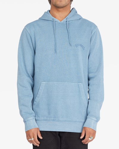 Billabong Wave Washed Pullover Hoodie Azules | IXTVYO184