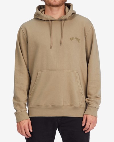 Billabong Wave Washed Pullover Hoodie Military | LMTQRO165