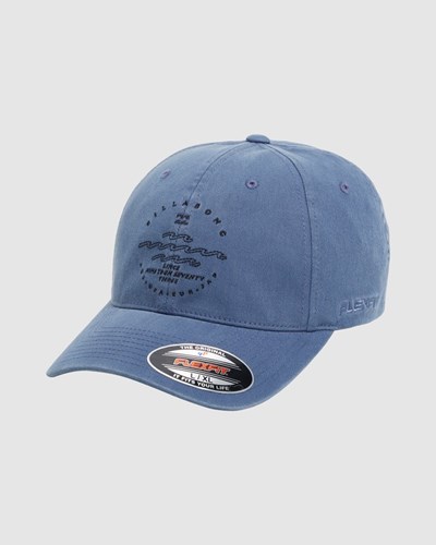 Billabong Wavy Davy Washed Flexfit Hat Azules | LOXZBF145