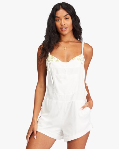 Billabong Wild Pursuit Romper Salt Crystal | IPUSXF372