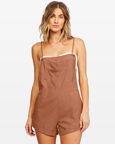 Billabong Wild Pursuit Romper Sunburnt | CSKVRB915