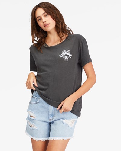 Billabong World Tour Boyfriend T-Shirt Negras | LUGHKF501