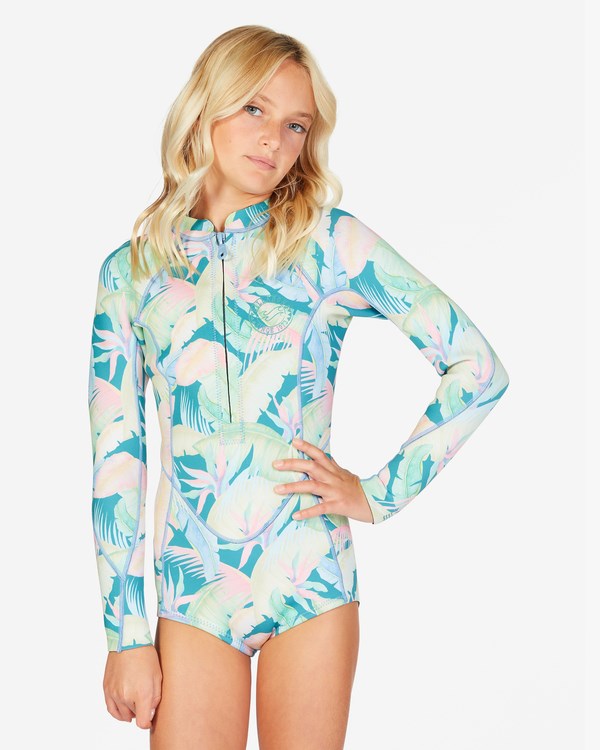 Billabong 1/1 Salty Dayz Spring Suit Marine Tropic | KJOFMS693