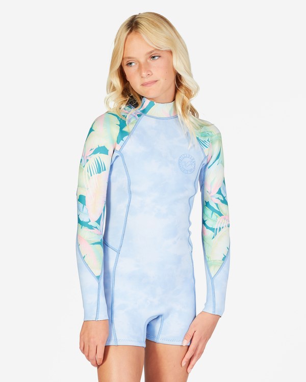 Billabong 1/1 Spring Fever Spring Suit Azules | DEMPSO495