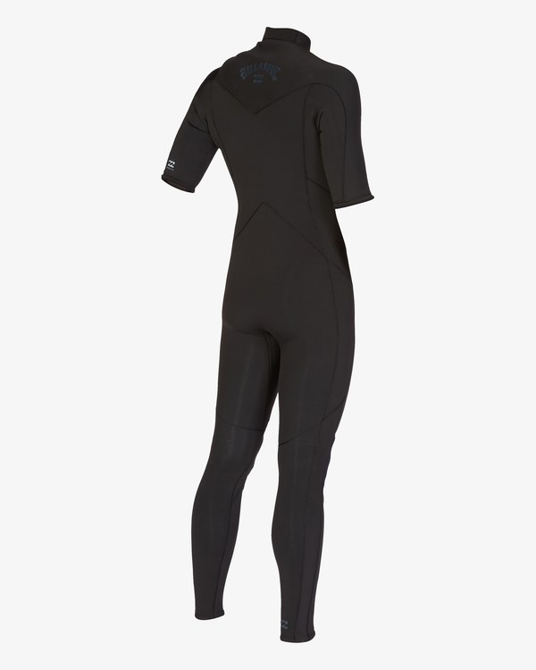 Billabong 2/2 Absolute Chest Zip Full Wetsuit Negras | XONTGA513