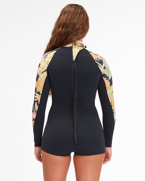 Billabong 2/2 Spring Fever Long Sleeve Spring Suit Jungle Night | FXRIYH710