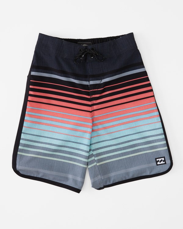 Billabong (2-7) \'73 Stripe Pro Boardshorts 14\