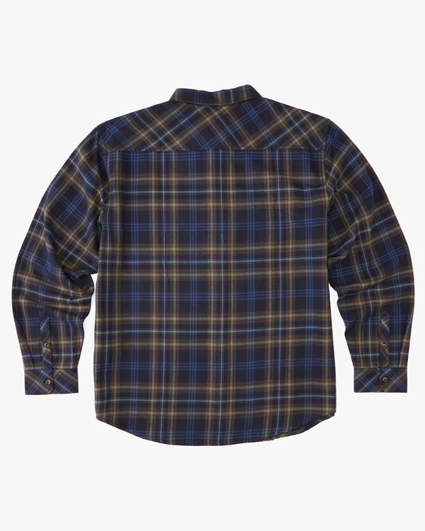 Billabong (2-7) Coastline Flannel Shirt Midnight | STDORN281