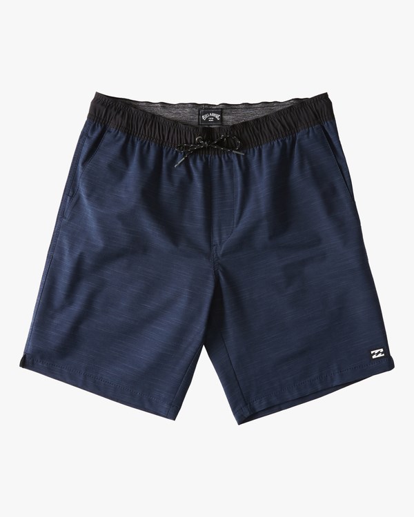 Billabong (2-7) Crossfire Elastic Submersible Shorts 13\