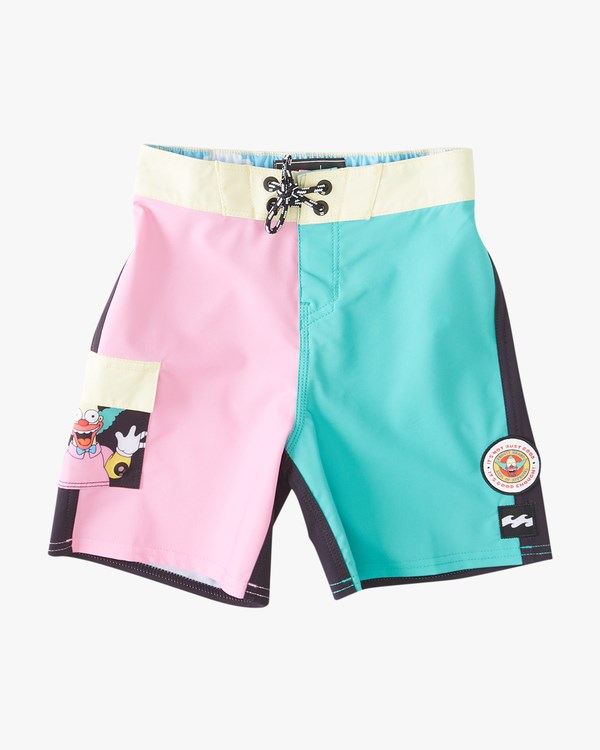 Billabong (2-7) The Simpsons Krusty Lo Tide Boardshorts 13\