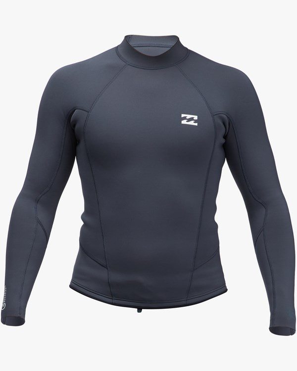 Billabong 2mm Absolute Long Sleeve Wetsuit Jacket Graphite | BDMHZV813