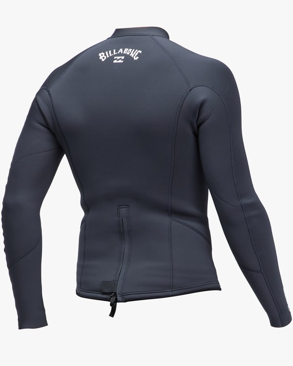 Billabong 2mm Absolute Long Sleeve Wetsuit Jacket Graphite | BDMHZV813