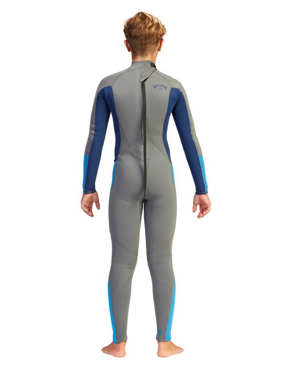 Billabong 3/2 Absolute Back Zip Full Wetsuit Ash | GWDUKZ780