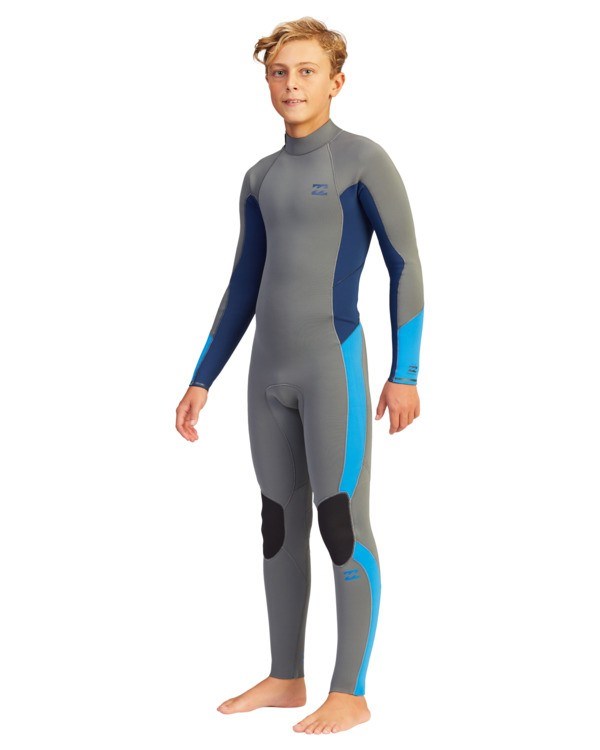 Billabong 3/2 Absolute Back Zip Full Wetsuit Ash | GWDUKZ780