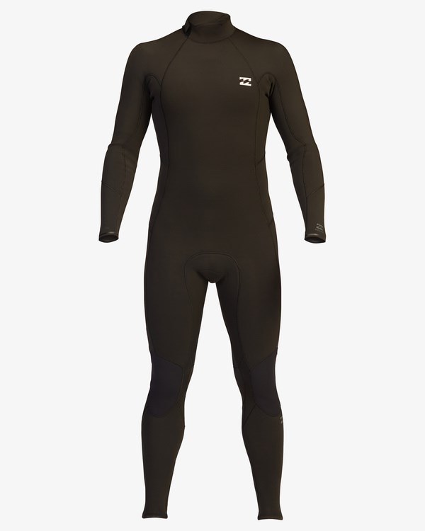 Billabong 3/2 Absolute Back Zip Full Wetsuit Negras | JYLFSU162