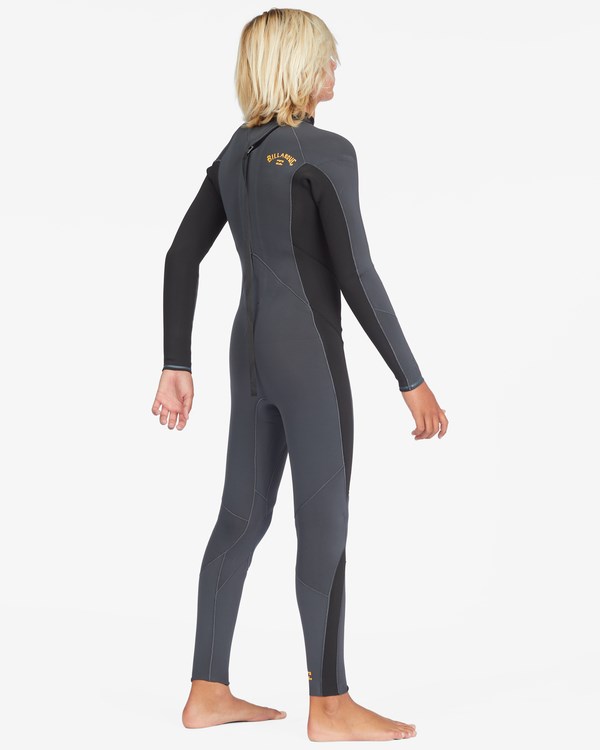 Billabong 3/2 Absolute Back Zip Full Wetsuit Neon Night | PQEYUL879