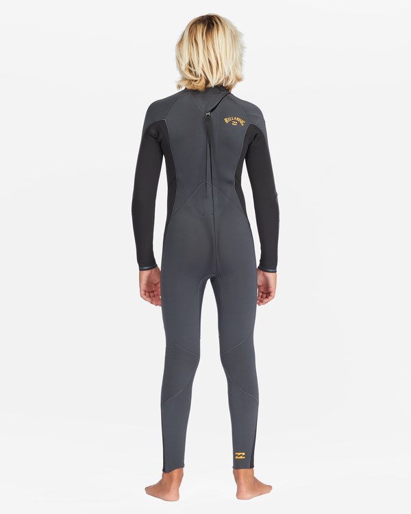 Billabong 3/2 Absolute Back Zip Full Wetsuit Neon Night | PQEYUL879