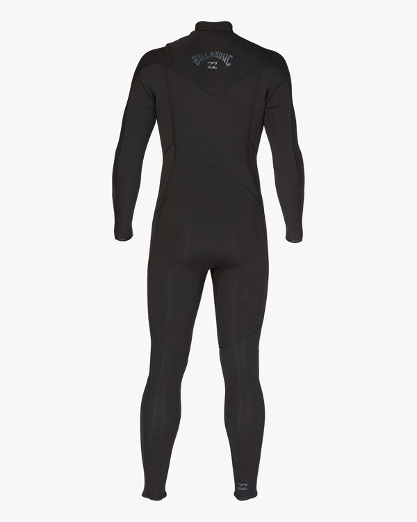 Billabong 3/2 Absolute Chest Zip Full Wetsuit Negras | EIKUFJ931