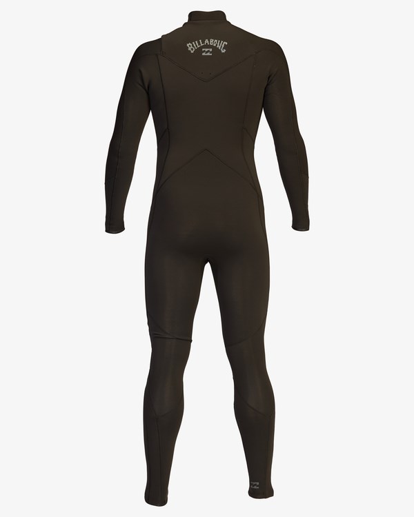 Billabong 3/2 Absolute Chest Zip Full Wetsuit Negras | OWCYVP693