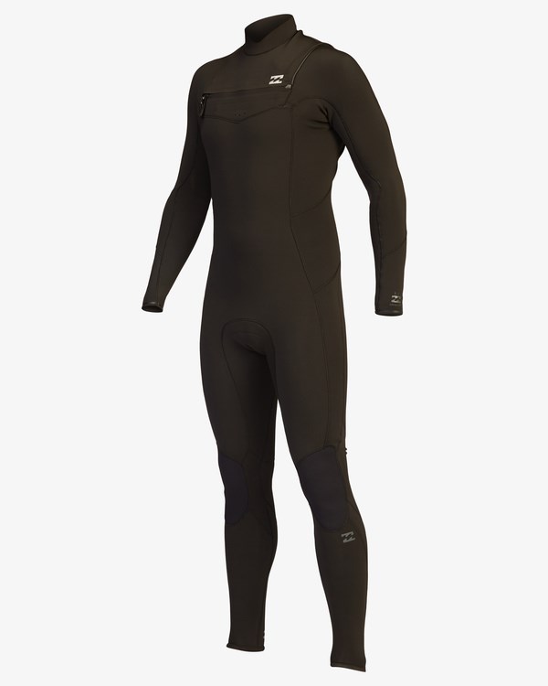 Billabong 3/2 Absolute Chest Zip Full Wetsuit Negras | OWCYVP693