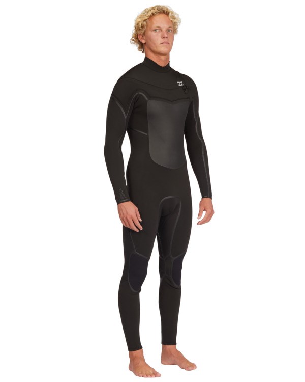 Billabong 3/2 Absolute Plus Chest Zip Full Wetsuit Negras | DEQIKV345