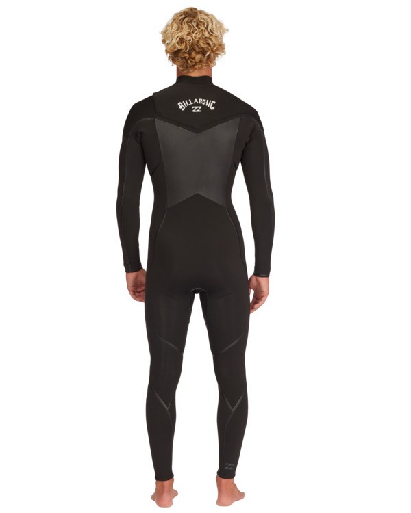 Billabong 3/2 Absolute Plus Chest Zip Full Wetsuit Negras | DEQIKV345