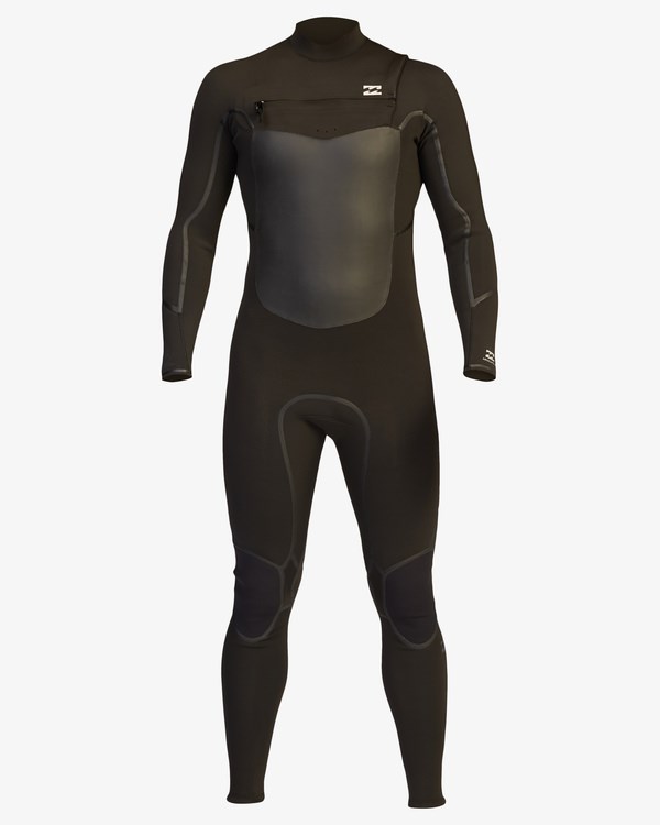 Billabong 3/2 Absolute Plus Chest Zip Full Wetsuit Negras | XGVRPE941