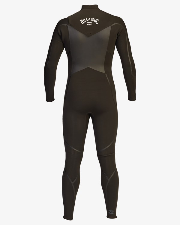 Billabong 3/2 Absolute Plus Chest Zip Full Wetsuit Negras | XGVRPE941