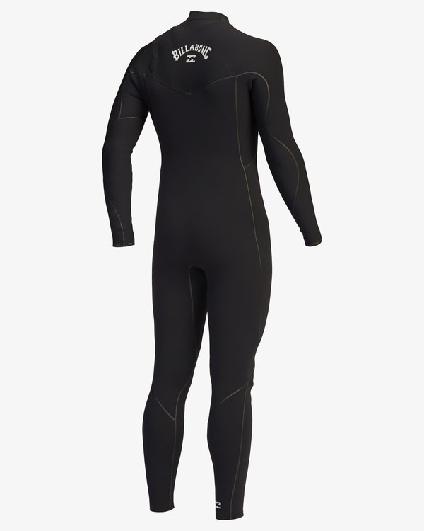 Billabong 3/2 Furnace Chest Zip Full Wetsuit Negras | UQDZVN439