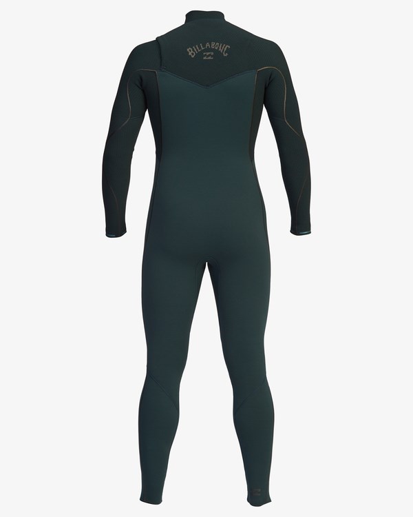 Billabong 3/2 Furnace Comp Chest Zip Full Wetsuit Verde Menta | JMEQRZ456