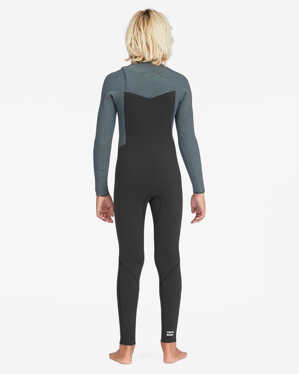 Billabong 3/2 Revolution Chest Zip Full Wetsuit Negras | LPNDEX239