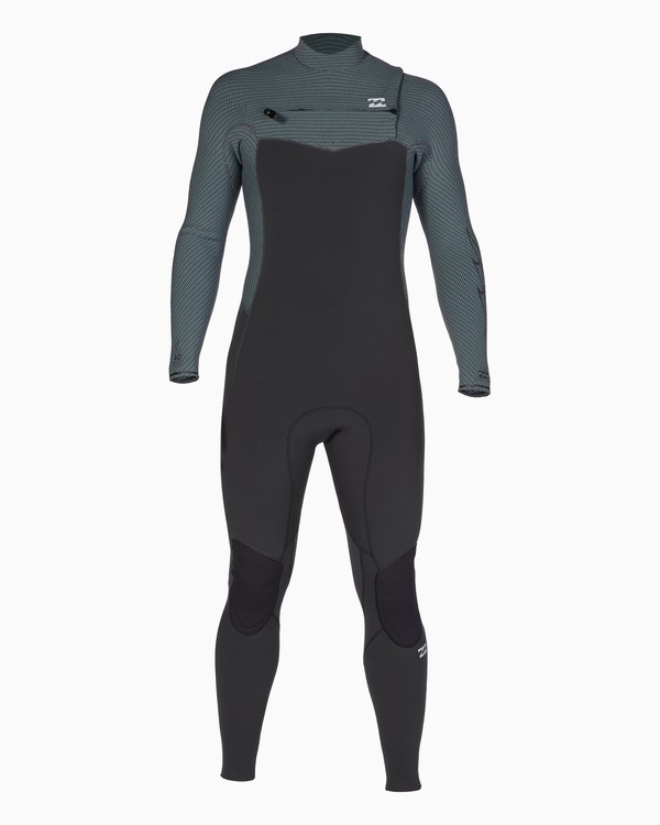 Billabong 3/2 Revolution Chest Zip Full Wetsuit Negras | XIVELQ621