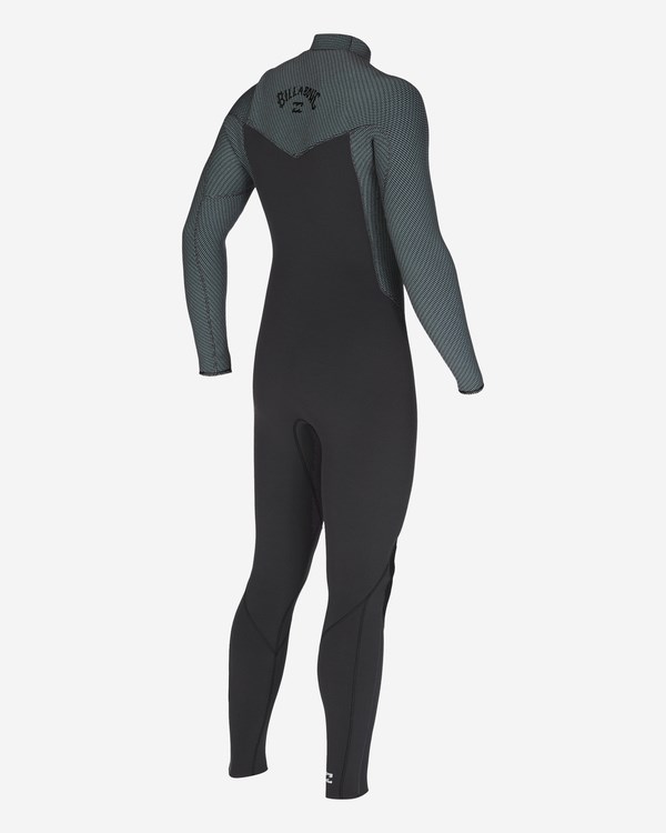 Billabong 3/2 Revolution Chest Zip Full Wetsuit Negras | XIVELQ621