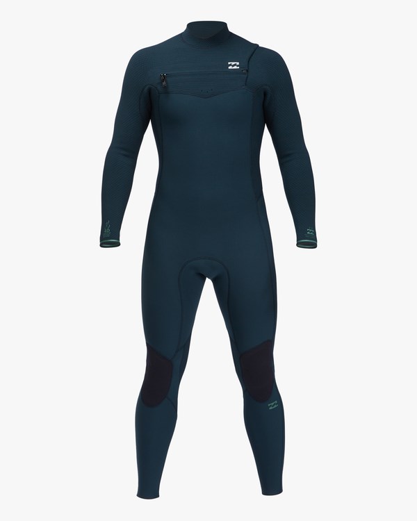 Billabong 3/2 Revolution Pro Chest Zip Full Wetsuit Verde Menta | CKMJXV019