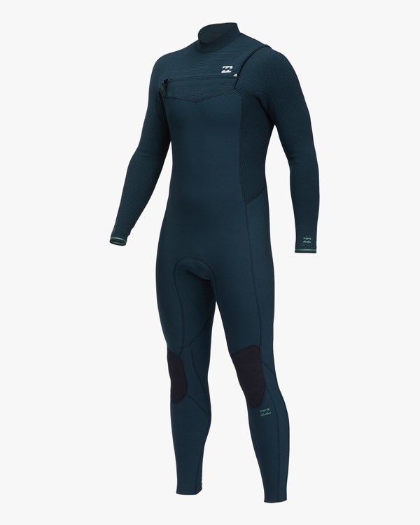 Billabong 3/2 Revolution Pro Chest Zip Full Wetsuit Verde Menta | CKMJXV019