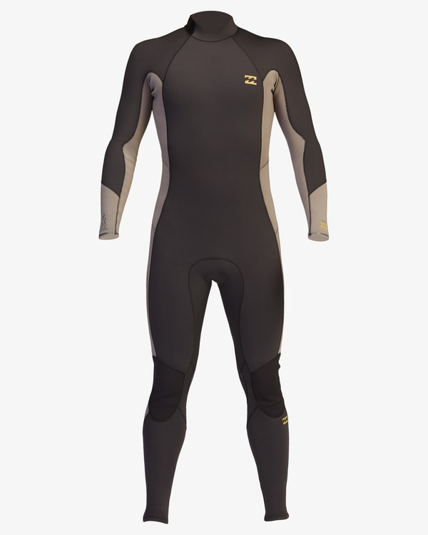 Billabong 4/3 Absolute Back Zip Full Wetsuit Graphite | GMSNQY617