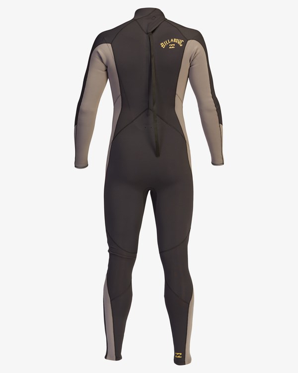 Billabong 4/3 Absolute Back Zip Full Wetsuit Graphite | GMSNQY617