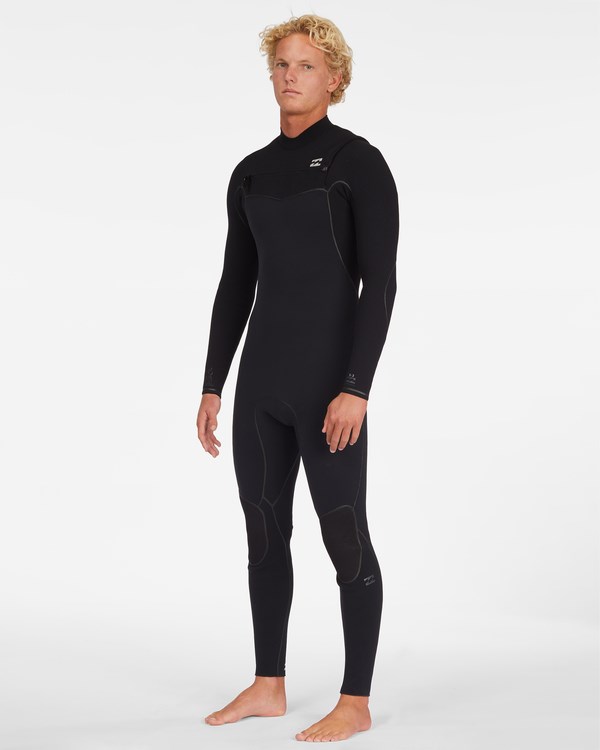 Billabong 4/3 Furnace Chest Zip Full Wetsuit Negras | MUKFQH345