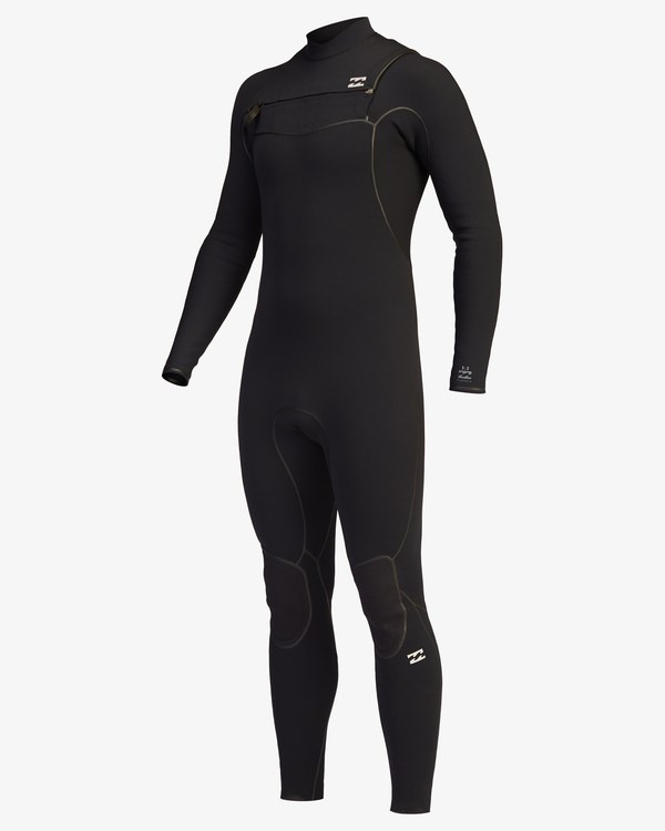 Billabong 4/3 Furnace Chest Zip Full Wetsuit Negras | WUEOGB205