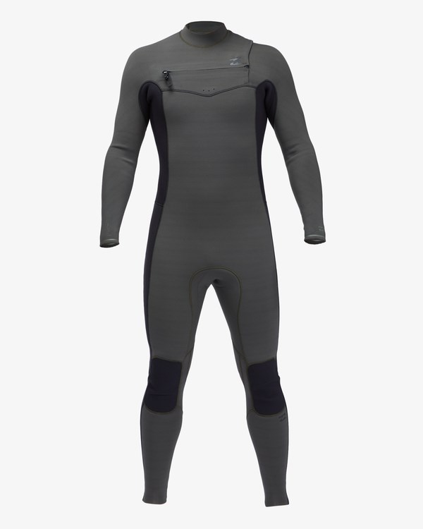 Billabong 4/3 Revolution Chest Zip Full Wetsuit Negras | OQAWRK831