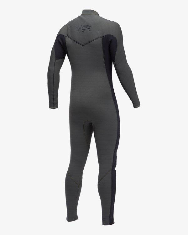 Billabong 4/3 Revolution Chest Zip Full Wetsuit Negras | OQAWRK831