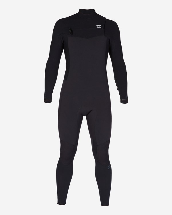 Billabong 4/3 Revolution Chest Zip Full Wetsuit Negras | UNEOQV920