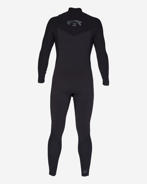 Billabong 4/3 Revolution Chest Zip Full Wetsuit Negras | UNEOQV920