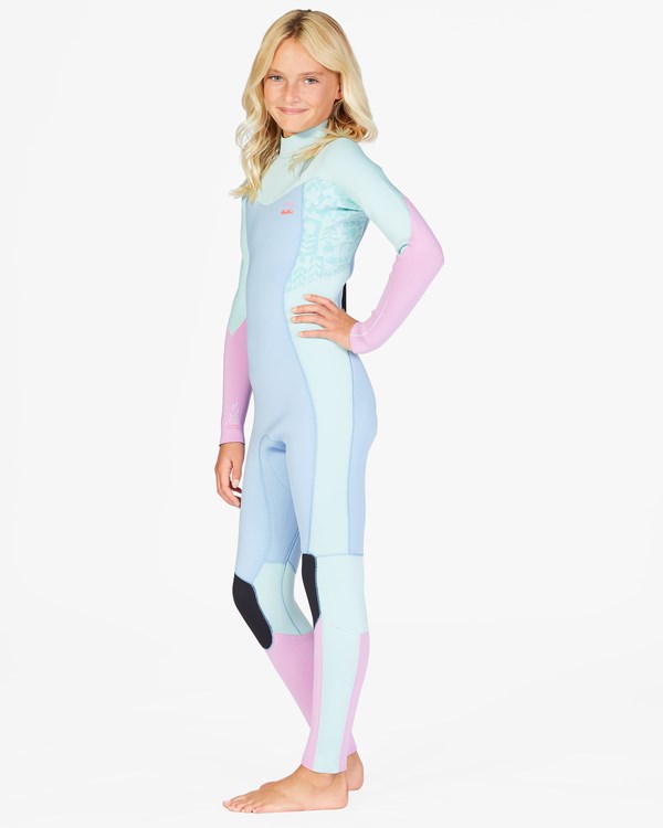 Billabong 4/3 Synergy Back Zip Full Wetsuit Iceberg | PGMJUI596